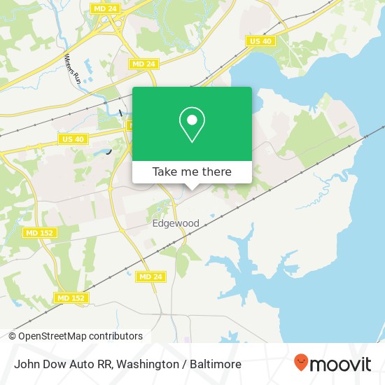 Mapa de John Dow Auto RR, 2407 Greenheart Ln