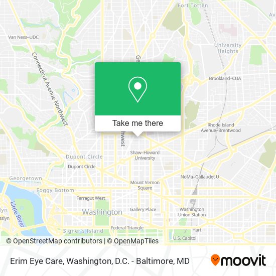 Erim Eye Care map