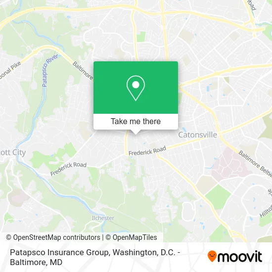 Patapsco Insurance Group map