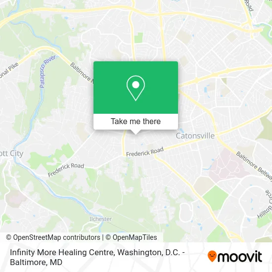 Infinity More Healing Centre map