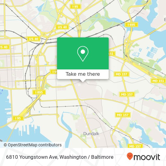 6810 Youngstown Ave, Dundalk, MD 21222 map