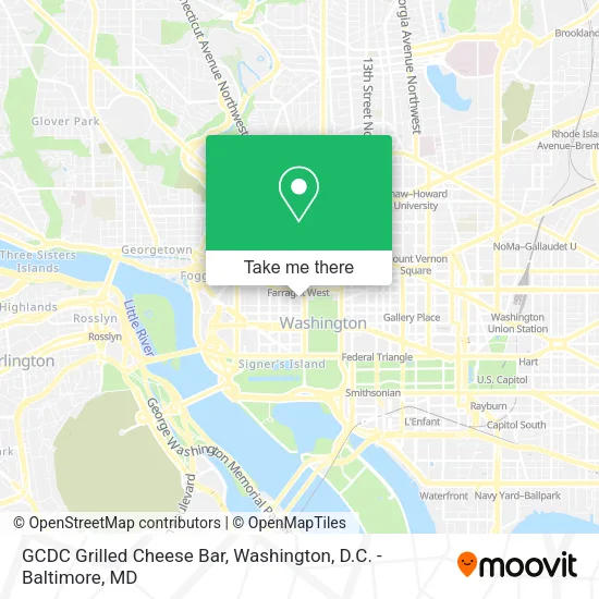 GCDC Grilled Cheese Bar map