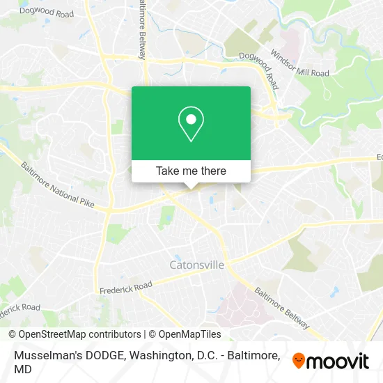 Musselman's DODGE map