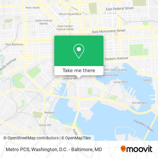 Metro PCS map