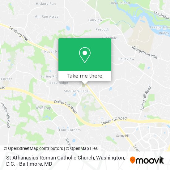 Mapa de St Athanasius Roman Catholic Church