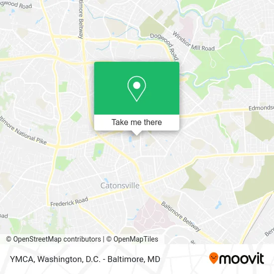 YMCA map