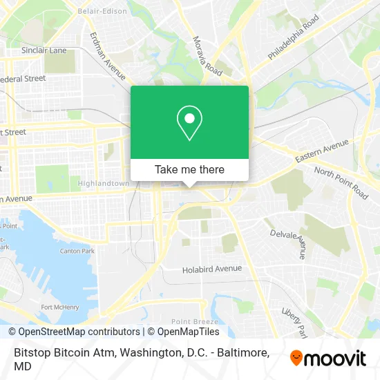 Bitstop Bitcoin Atm map