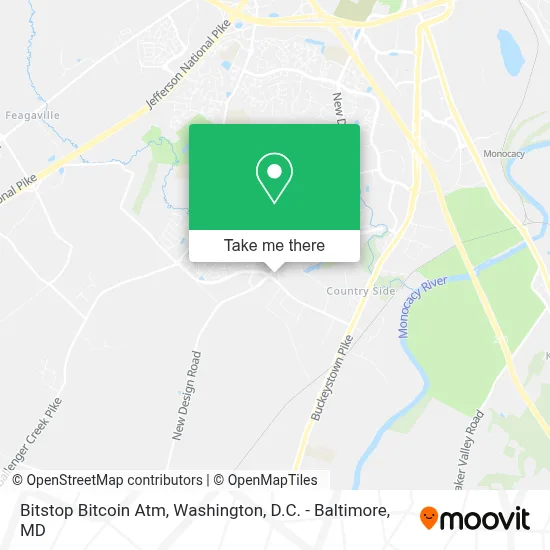 Bitstop Bitcoin Atm map