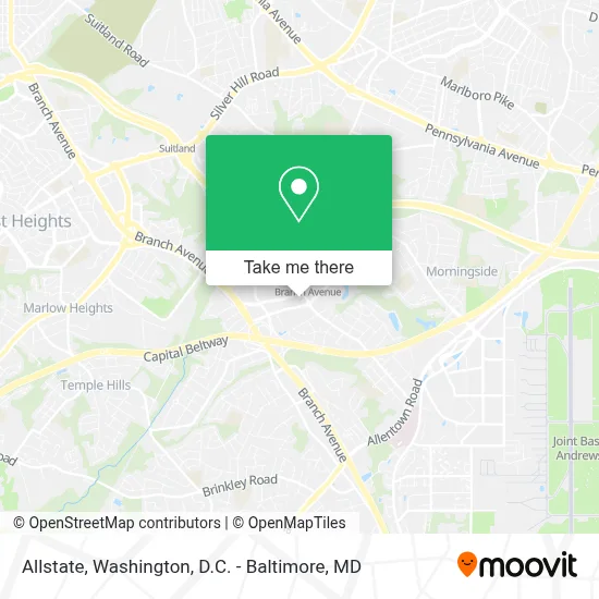 Allstate map