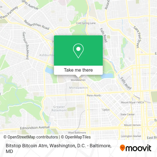 Bitstop Bitcoin Atm map