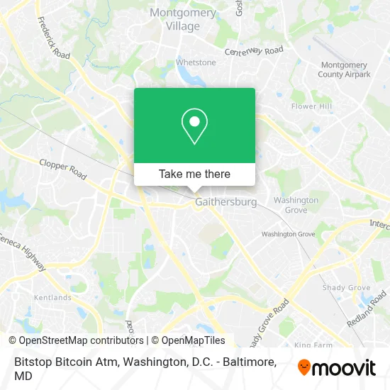 Bitstop Bitcoin Atm map