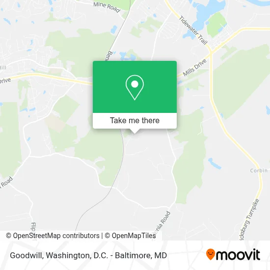 Goodwill map