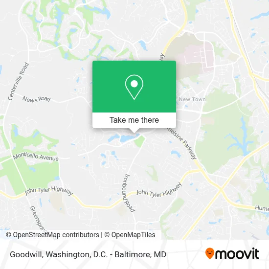 Goodwill map