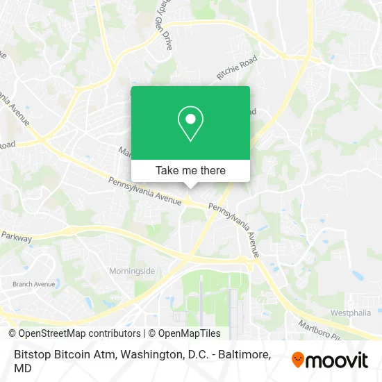 Bitstop Bitcoin Atm map