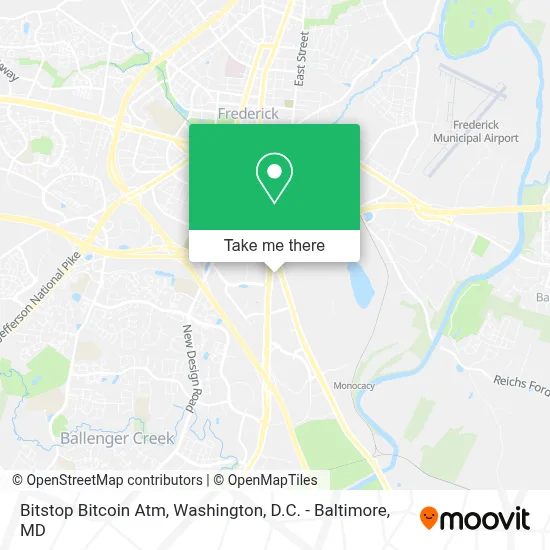 Bitstop Bitcoin Atm map