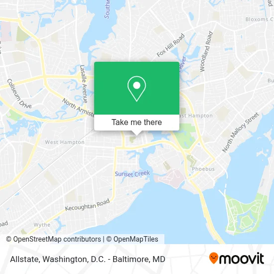 Allstate map