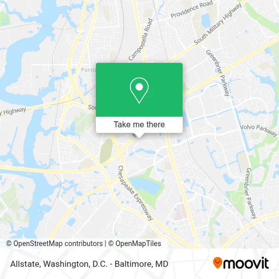 Allstate map