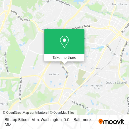 Bitstop Bitcoin Atm map