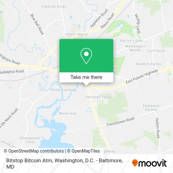 Bitstop Bitcoin Atm map