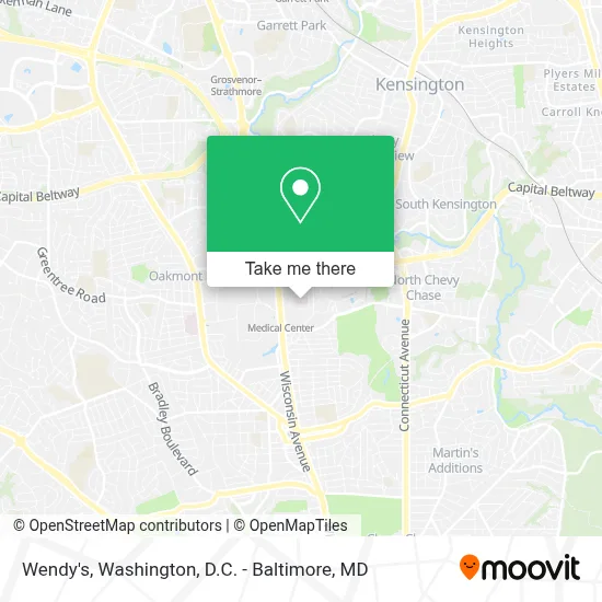 Wendy's map