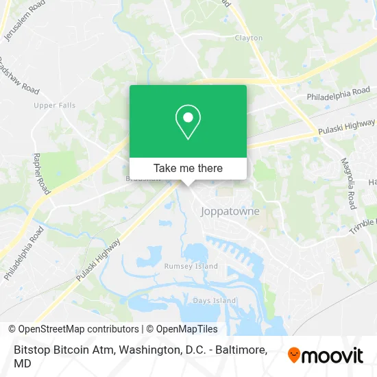 Bitstop Bitcoin Atm map