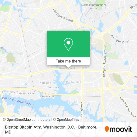 Bitstop Bitcoin Atm map