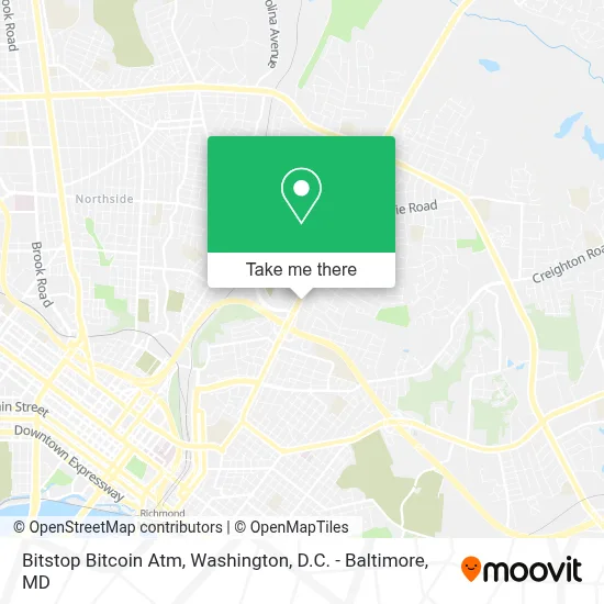 Bitstop Bitcoin Atm map