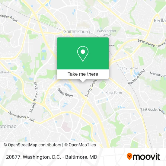 20877 map