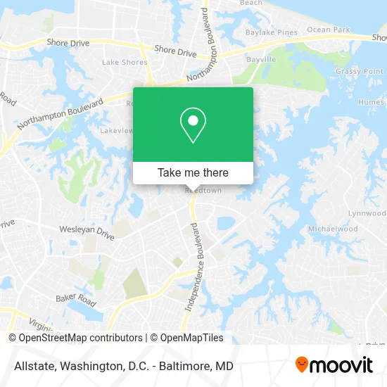 Allstate map