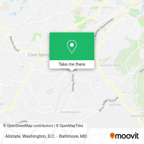 Allstate map
