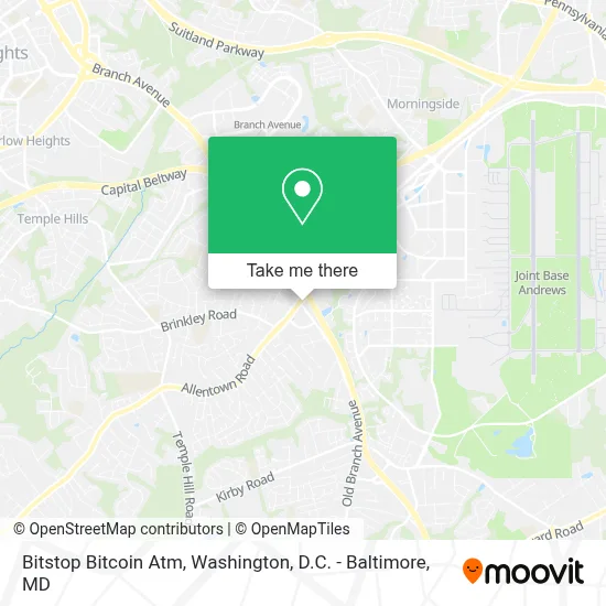 Bitstop Bitcoin Atm map