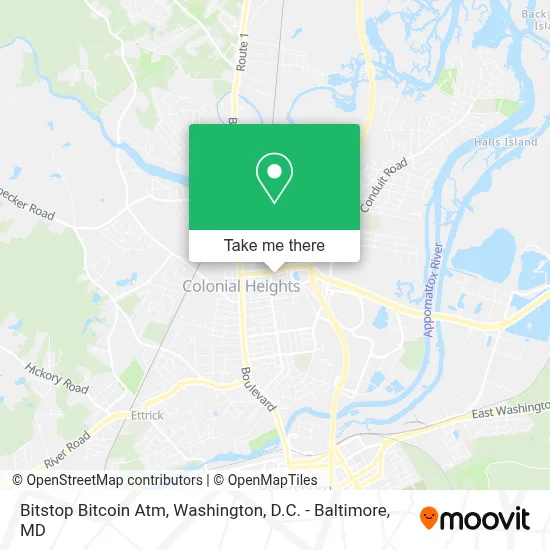 Bitstop Bitcoin Atm map