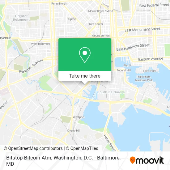 Bitstop Bitcoin Atm map