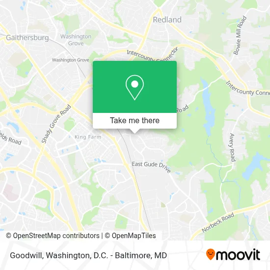 Goodwill map