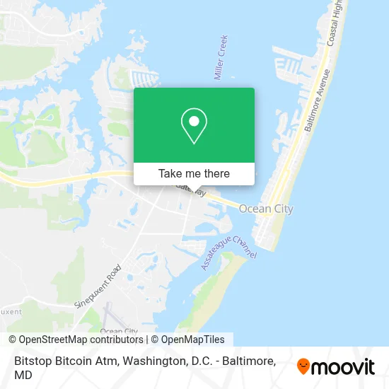 Bitstop Bitcoin Atm map