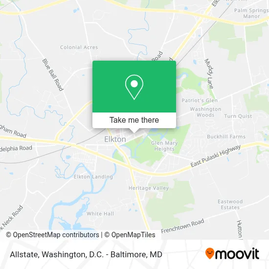 Allstate map