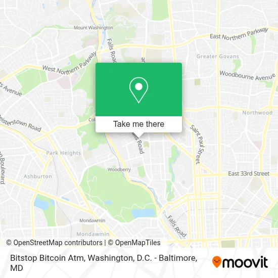 Bitstop Bitcoin Atm map