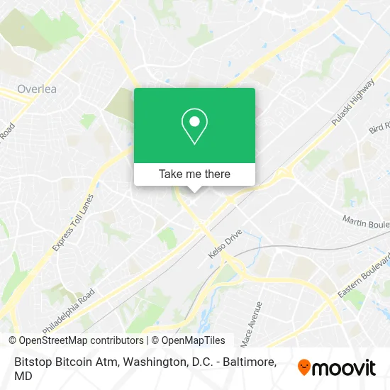 Bitstop Bitcoin Atm map