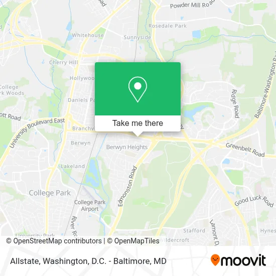 Allstate map