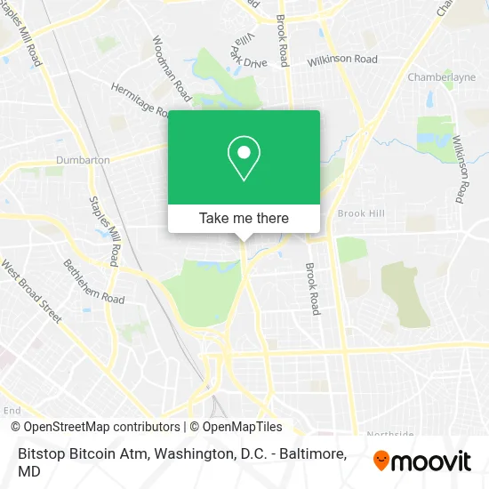 Bitstop Bitcoin Atm map