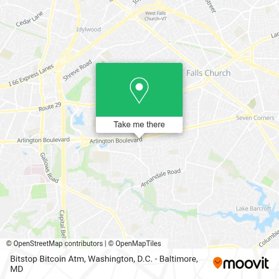 Bitstop Bitcoin Atm map