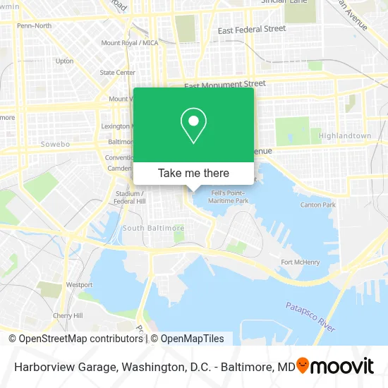 Harborview Garage map