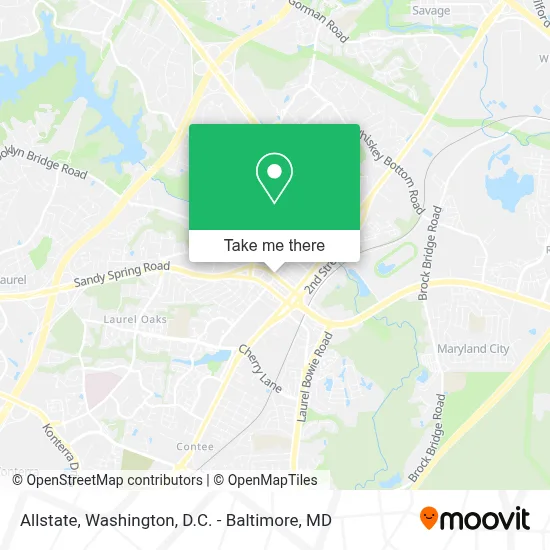 Allstate map