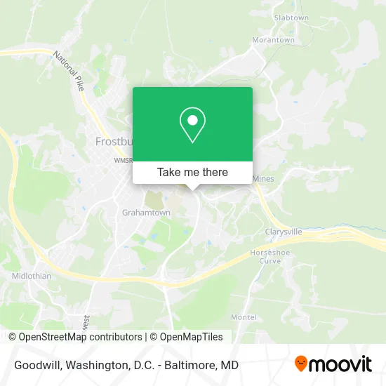 Goodwill map