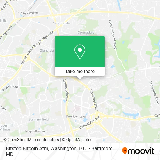 Bitstop Bitcoin Atm map