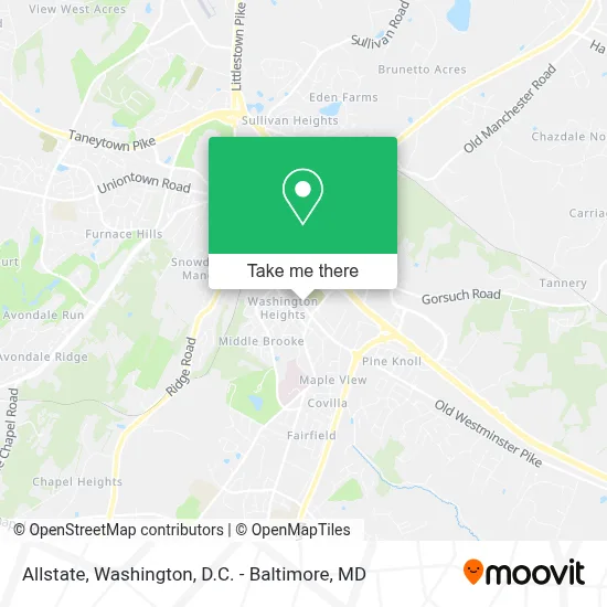 Allstate map