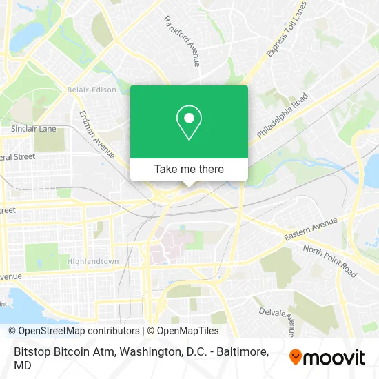 Bitstop Bitcoin Atm map