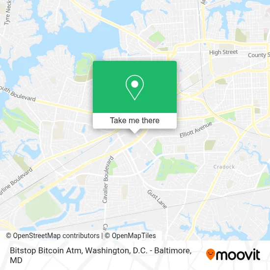 Bitstop Bitcoin Atm map