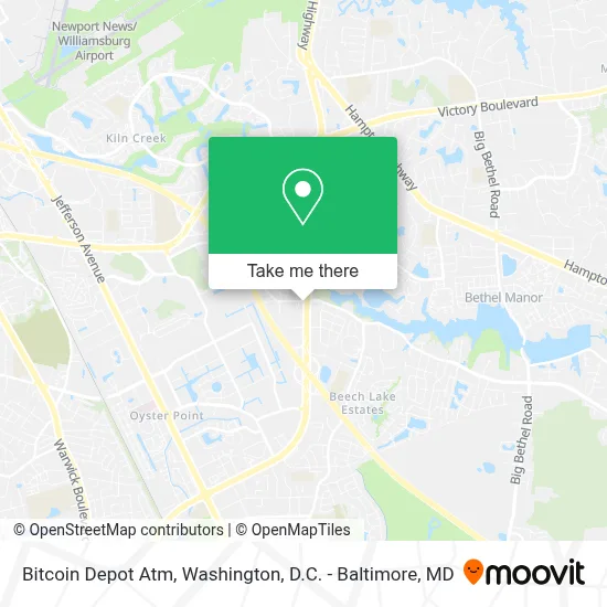 Bitcoin Depot Atm map