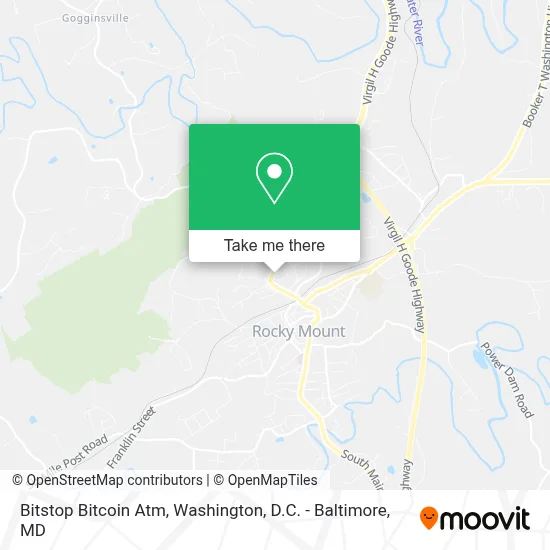 Bitstop Bitcoin Atm map